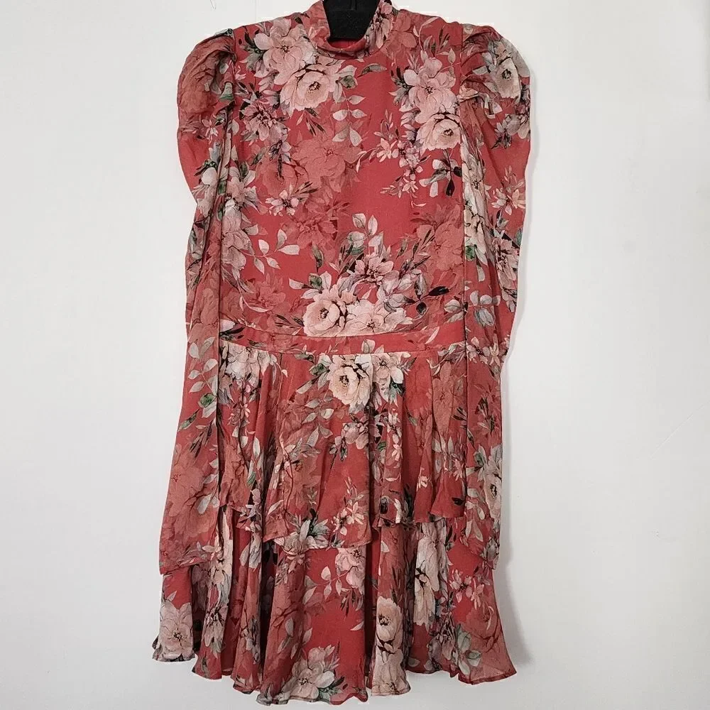 NWOT Yumi Kim - XS Petra Dress in Sweet‎ Blossom Brick Mini